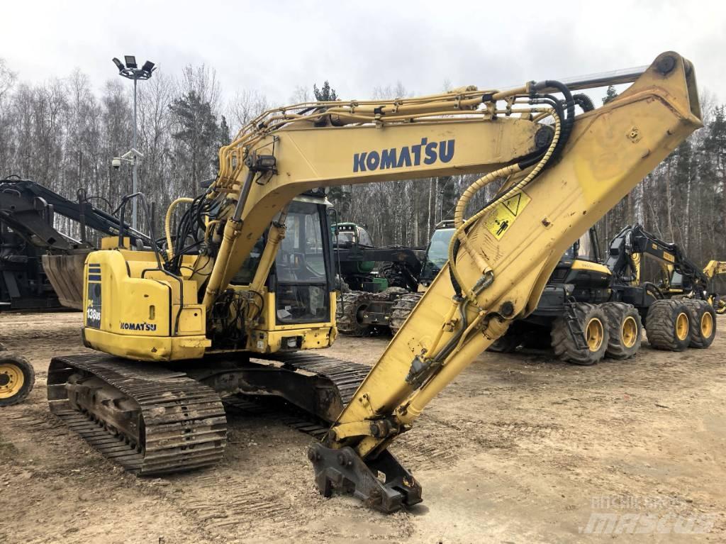Komatsu PC 138 US-8 Bagri goseničarji