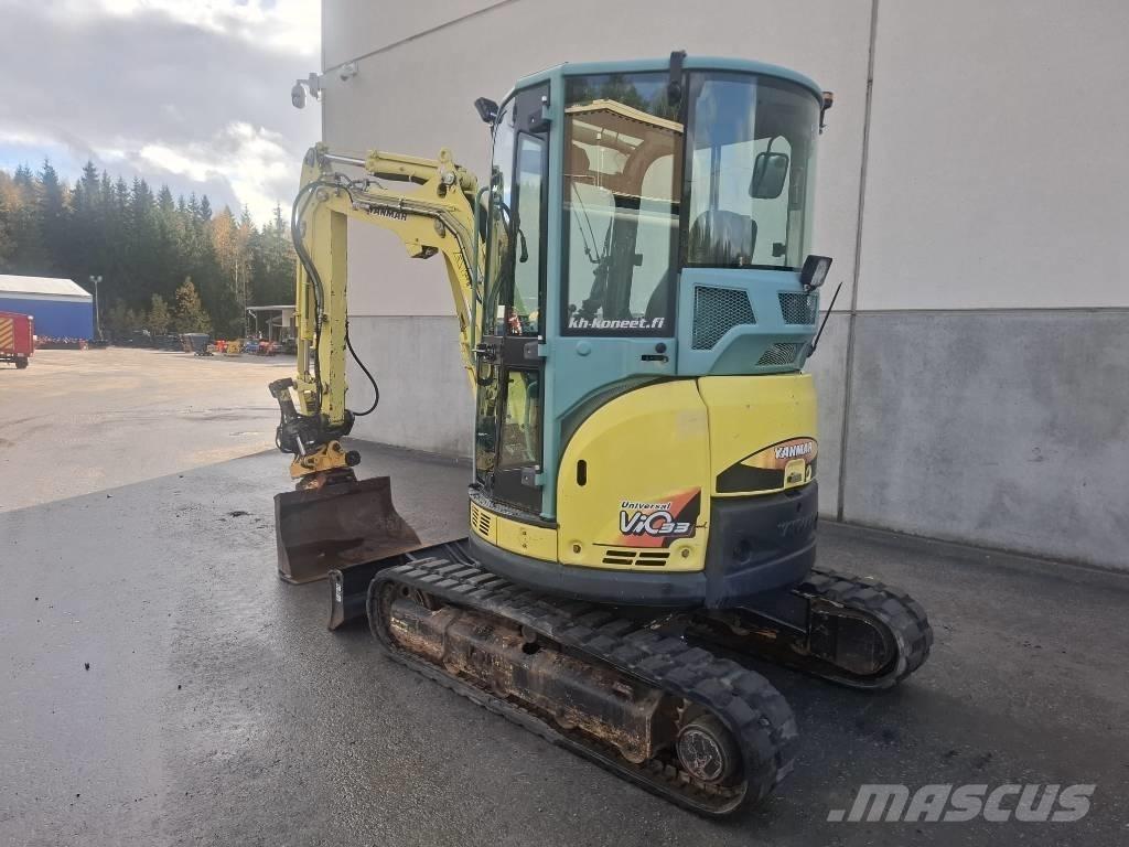Yanmar Vio 33 U Mini bagri <7t