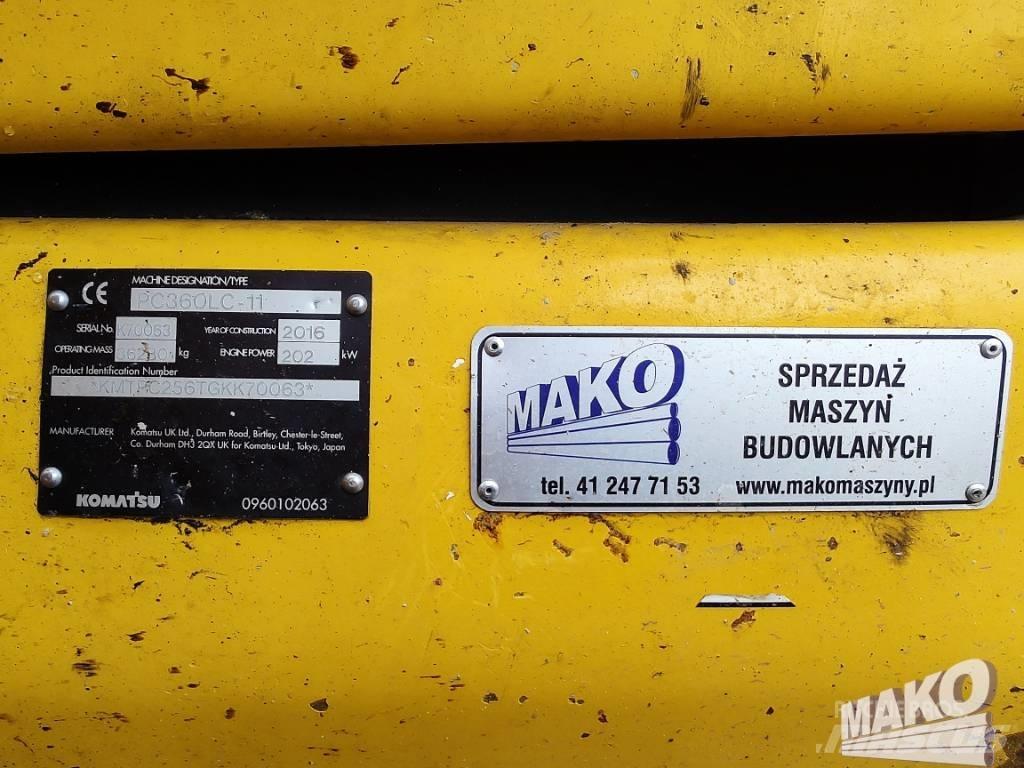 Komatsu PC 360 Bagri goseničarji