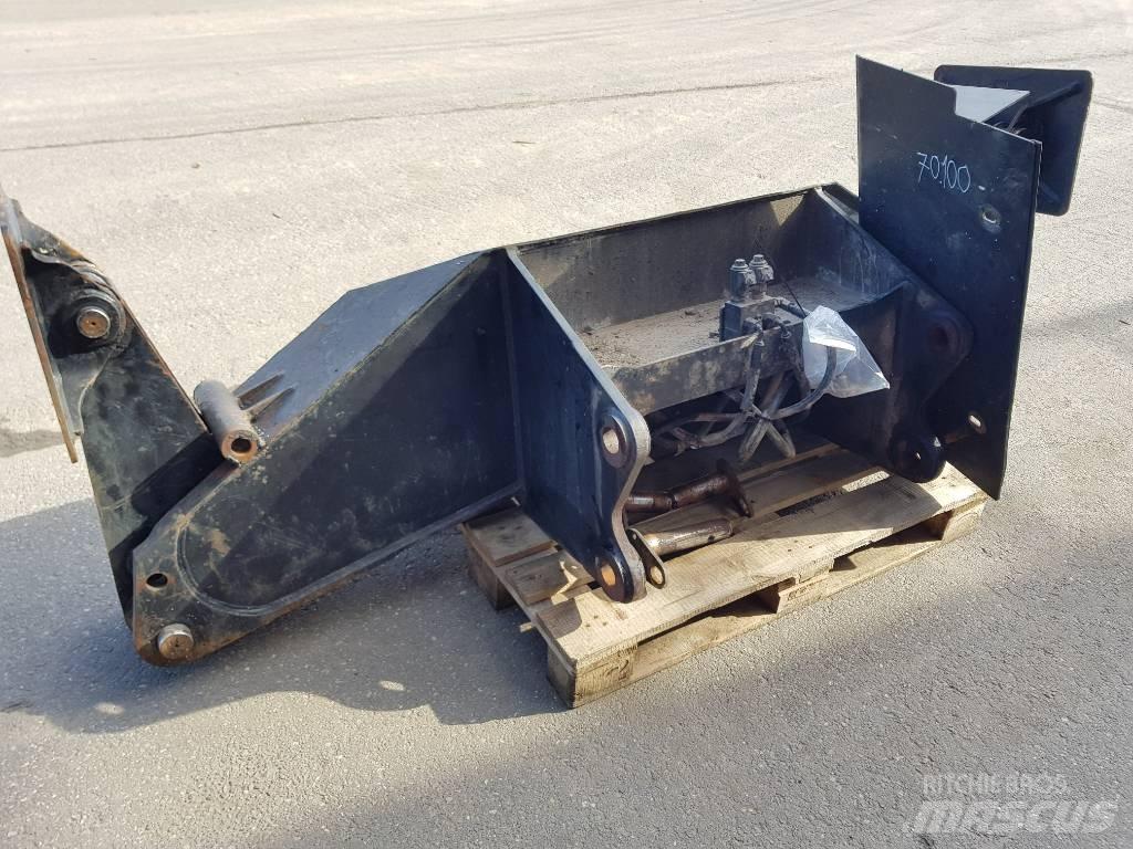 CAT M315C Outriggers Podvozje in vzmetenje