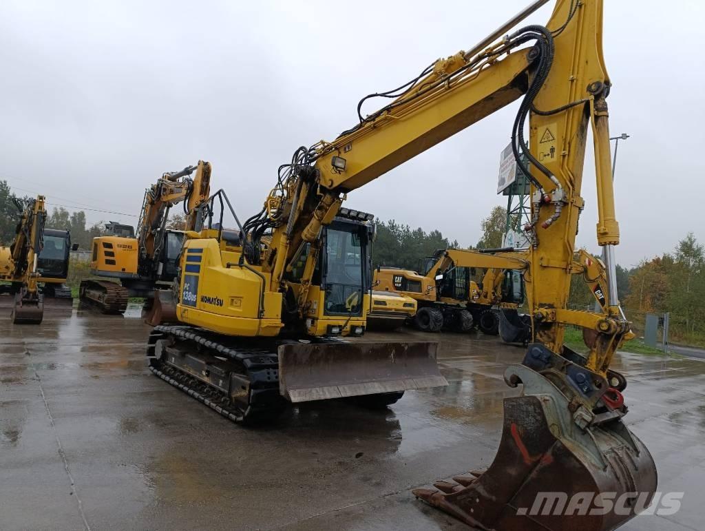 Komatsu PC 138 US-11 Bagri goseničarji