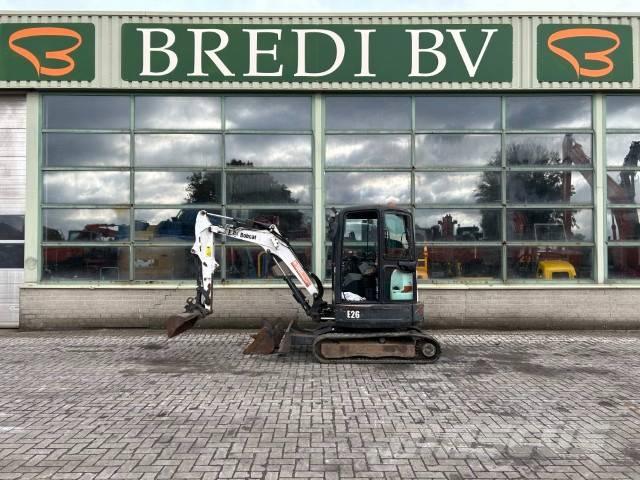 Bobcat E 26 Mini bagri <7t