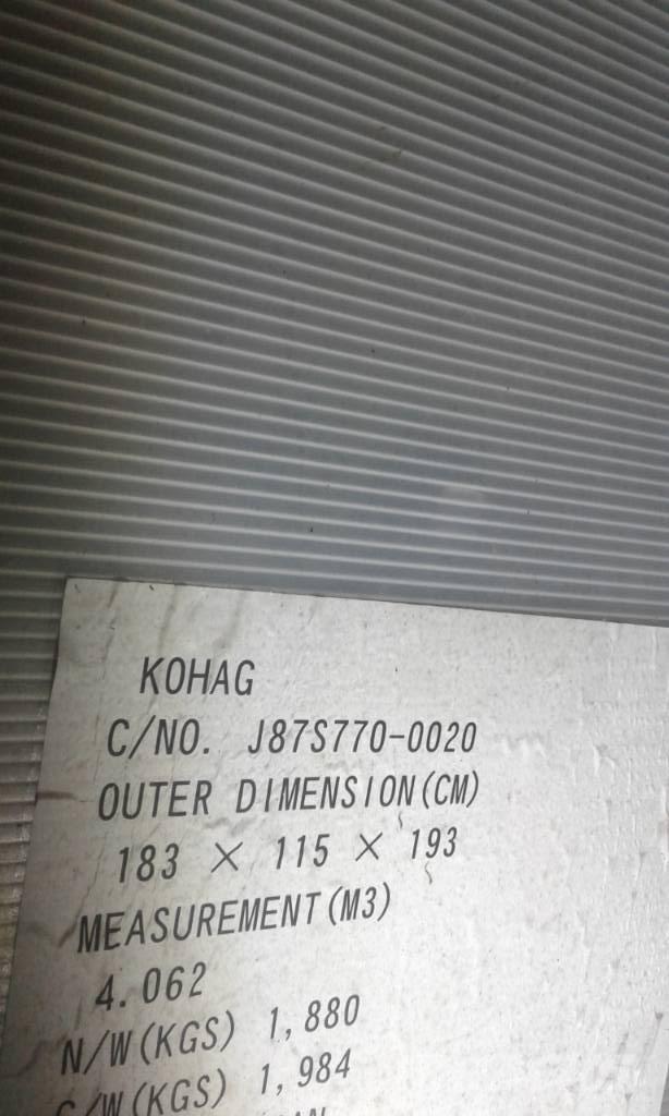 Komatsu SAA6D140E-5 Motorji