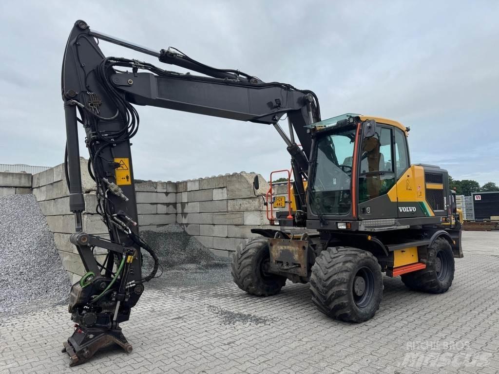 Volvo EW160 E Bagri na kolesih