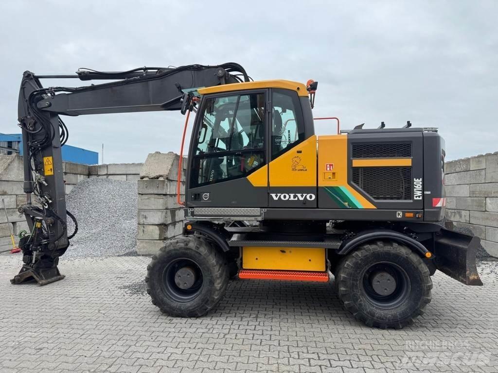 Volvo EW160 E Bagri na kolesih