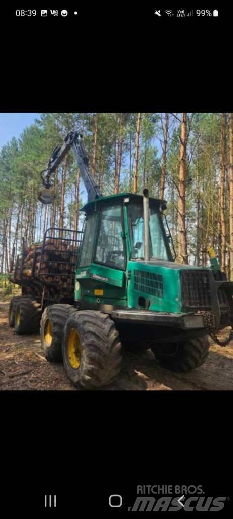 Timberjack 810 B Forwarderji