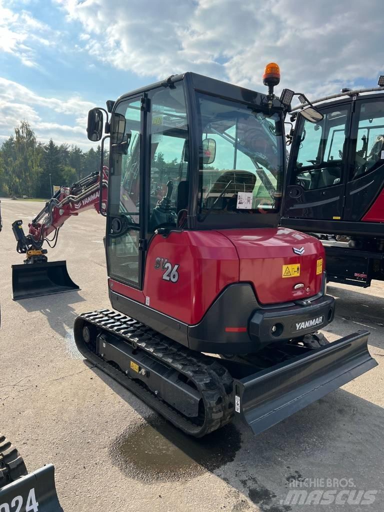 Yanmar SV 26 Mini bagri <7t
