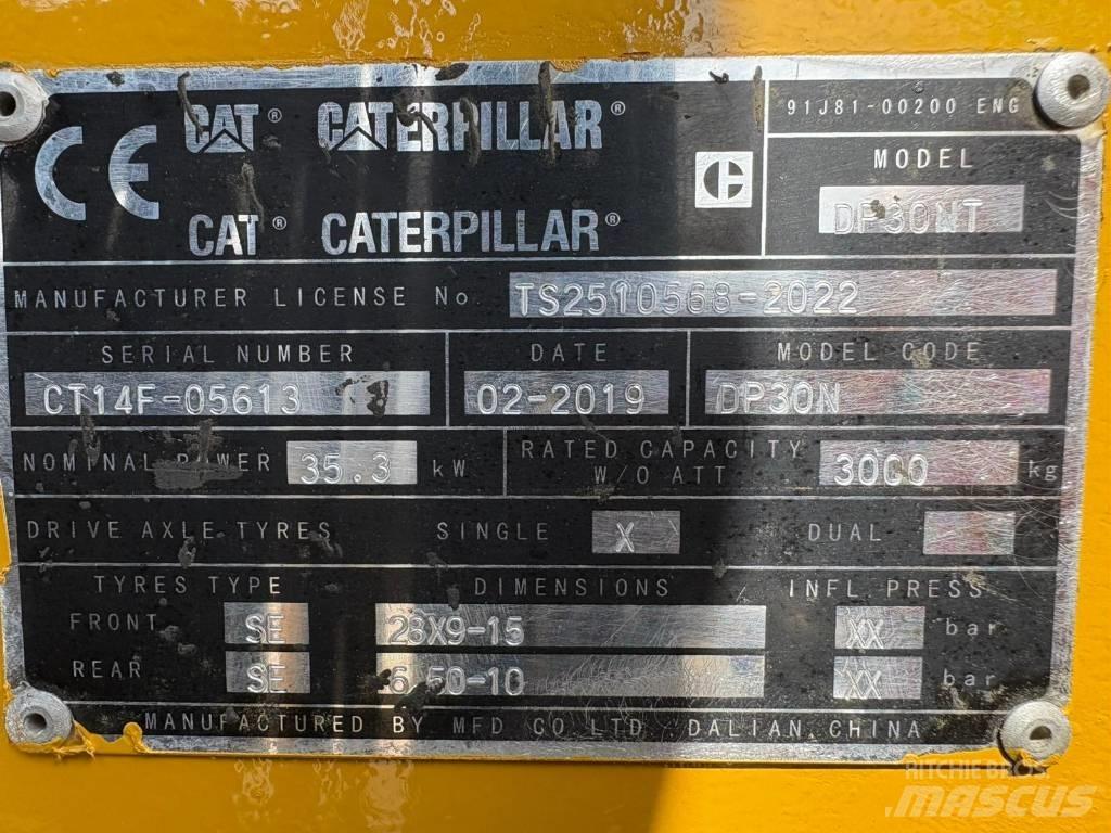 CAT DP30NT Dizelski viličarji