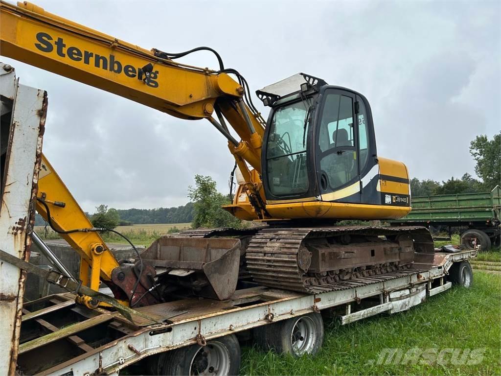 JCB JS145 Bagri goseničarji