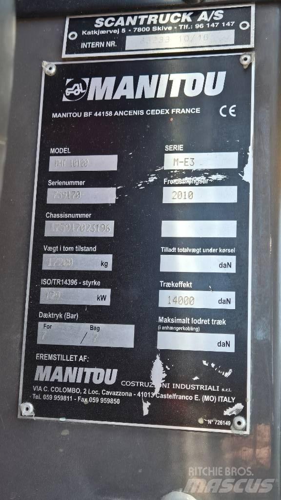Manitou MHT 10120 Teleskopski viličarji