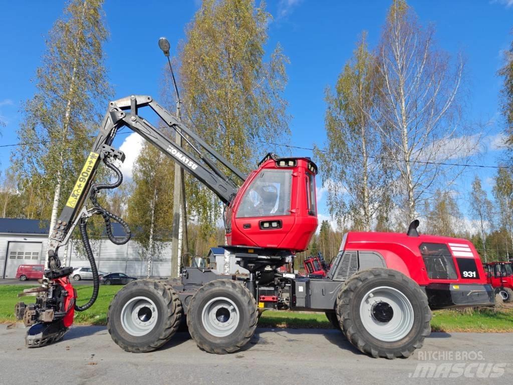 Komatsu 931 Harvesterji
