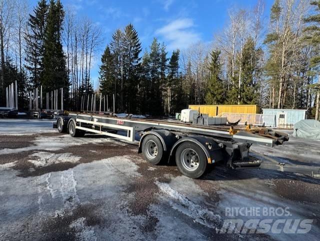 Jyki Lastväxlarvagn Razstavljive prikolice