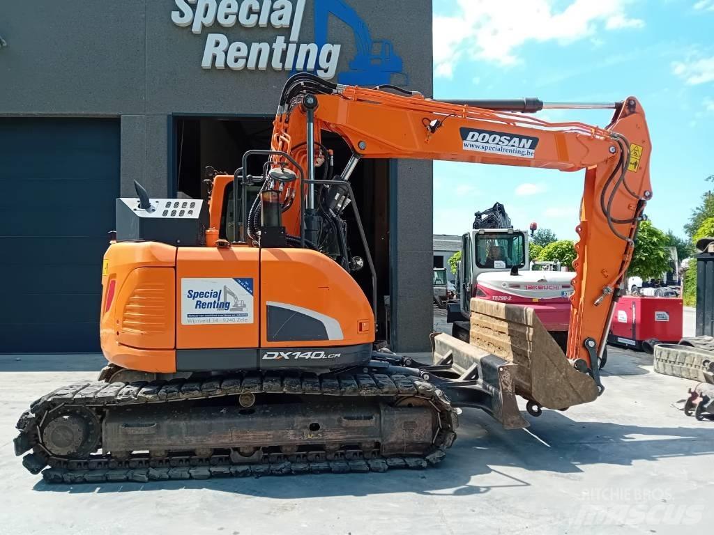 Doosan DX 140 LCR Bagri goseničarji