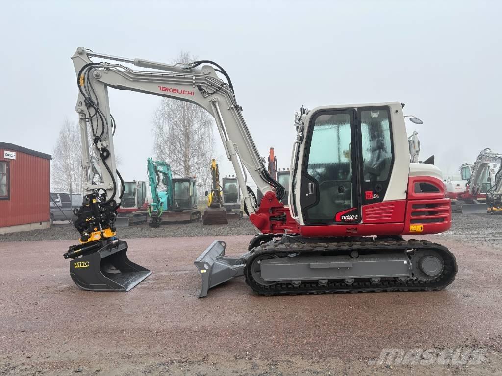Takeuchi TB290 Midi bagri 7t – 12t