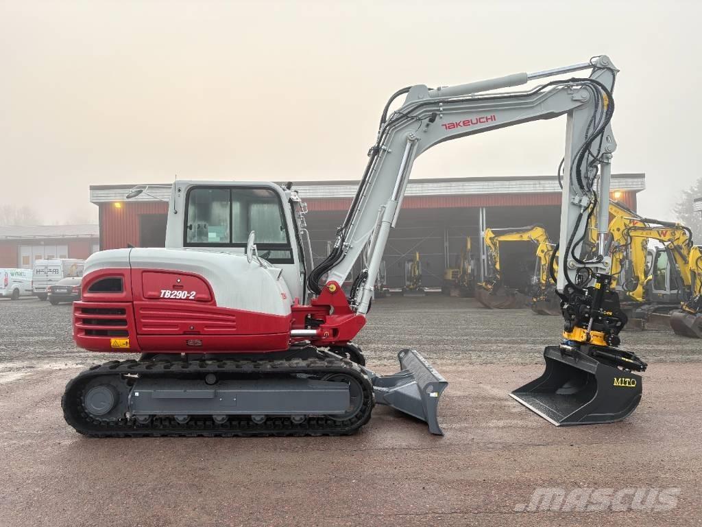 Takeuchi TB290 Midi bagri 7t – 12t
