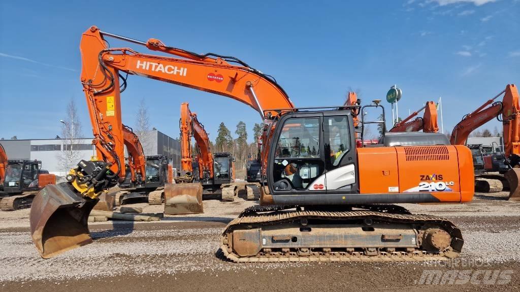 Hitachi ZX210LC-6 Bagri goseničarji