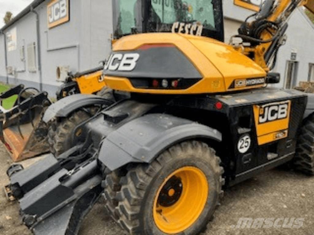 JCB Hydradig Bagri na kolesih