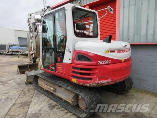 Takeuchi TB 290-2 Midi bagri 7t – 12t