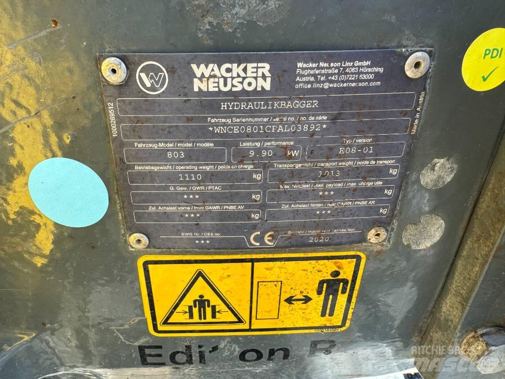Wacker Neuson 803 Bagri goseničarji