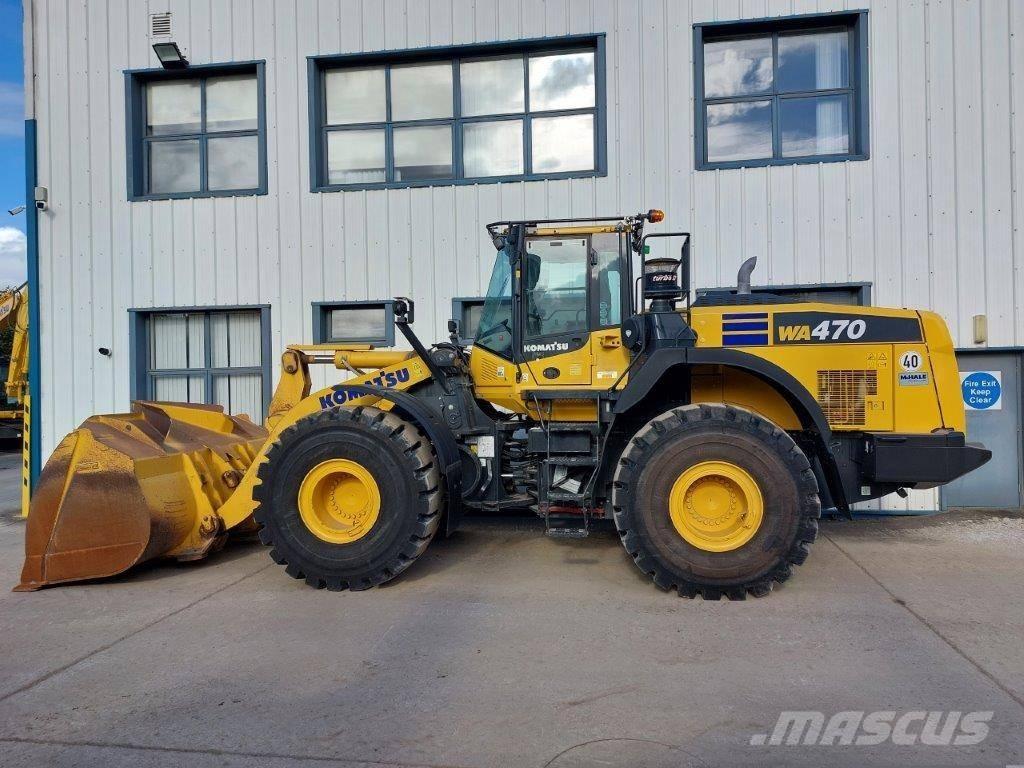 Komatsu WA470-8 Kolesni nakladalci
