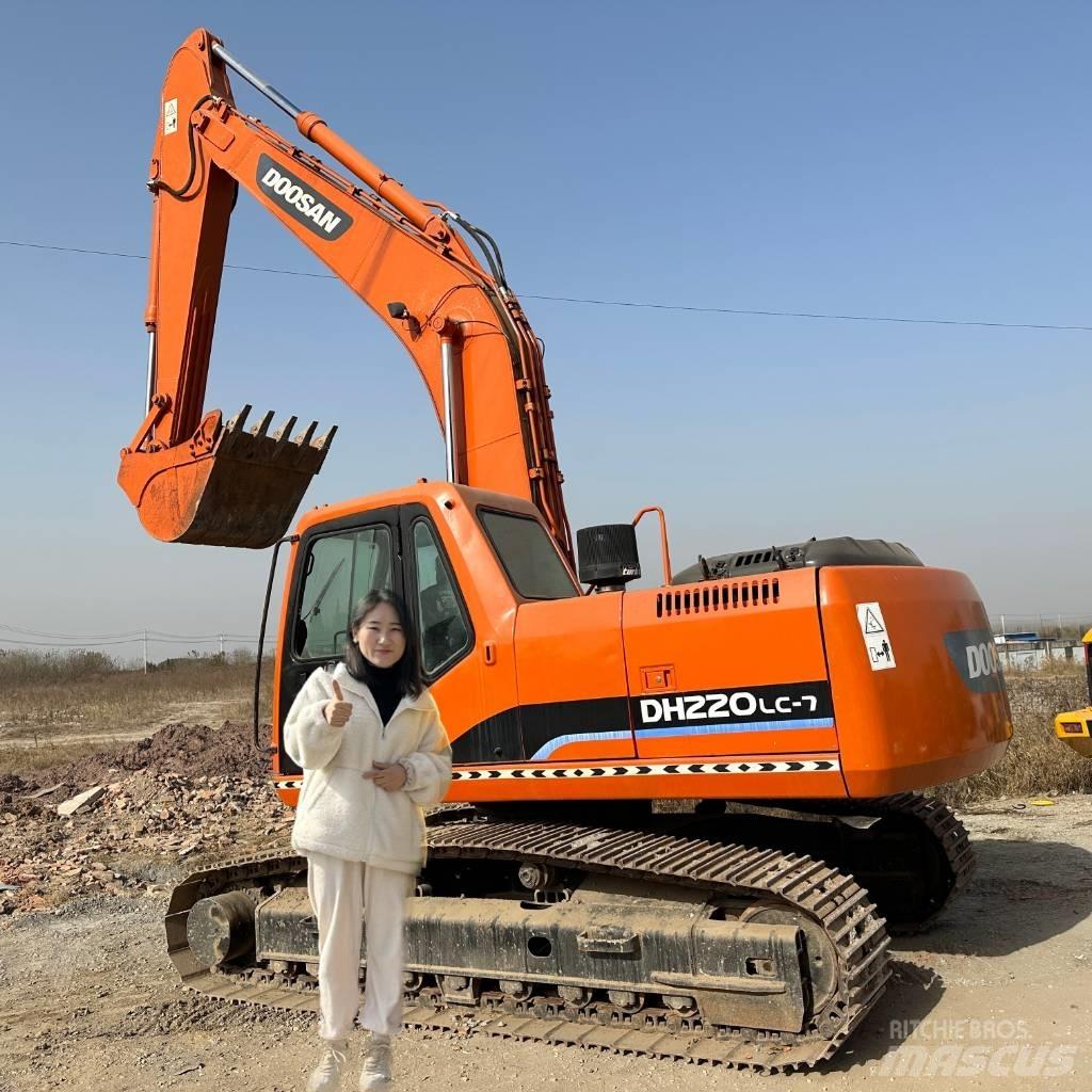 Doosan DH220LC-7 Bagri goseničarji