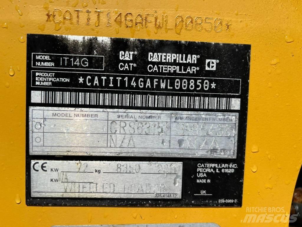 CAT IT 14 G Kolesni nakladalci