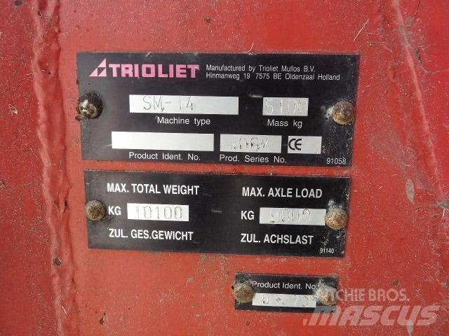 Trioliet SM-14 Hranilnice živine