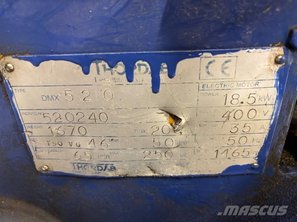  Thordab DMX 520 Rušilni bagri