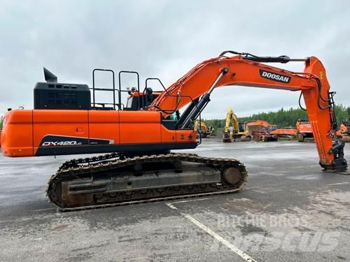 Doosan DX420LC-5 Bagri goseničarji