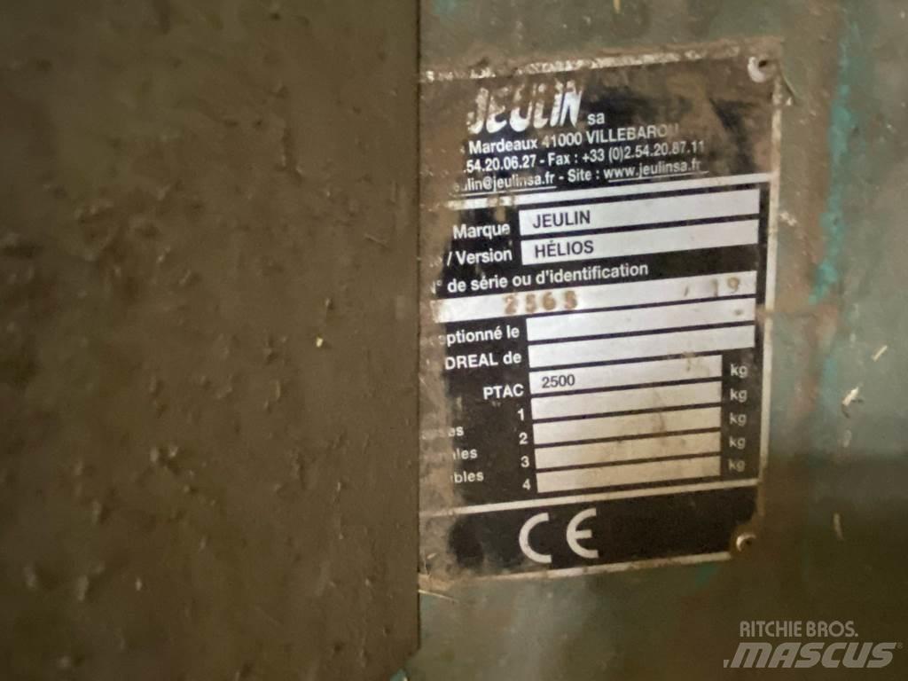 Jeulin HELIOS Rezač za bale, oprema za rezanje in odvijanje bal