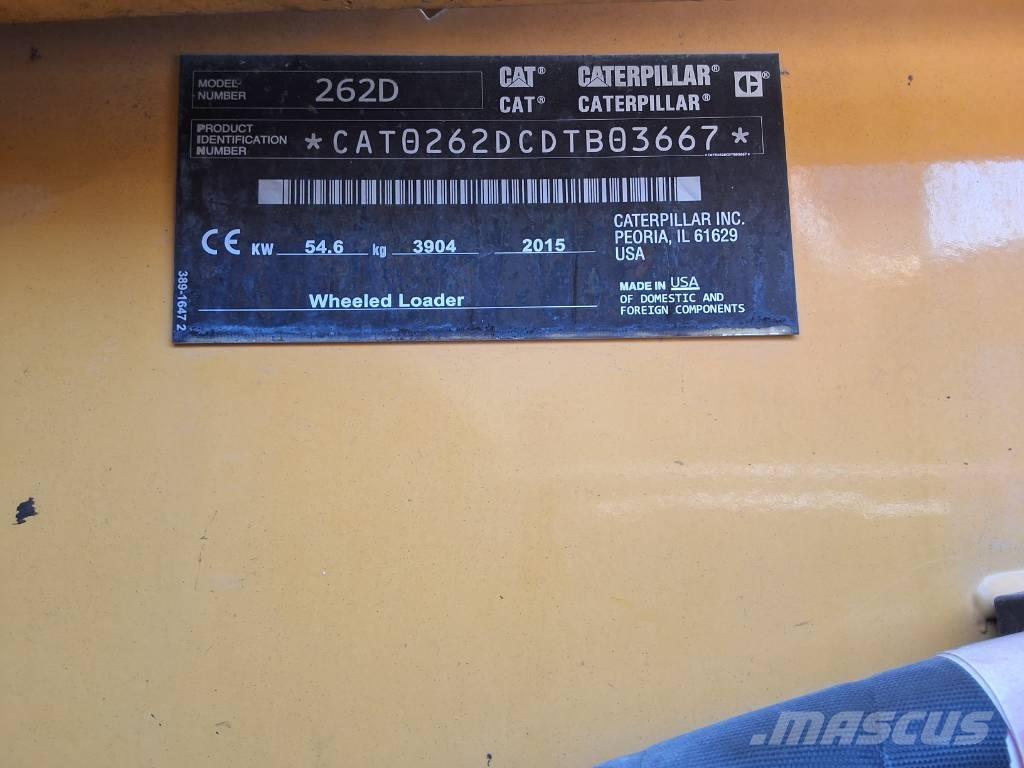 CAT 262 D Skid steer mini nakladalci