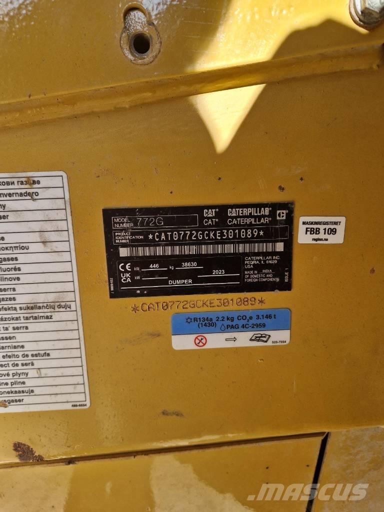 CAT 772 G Togi demperi