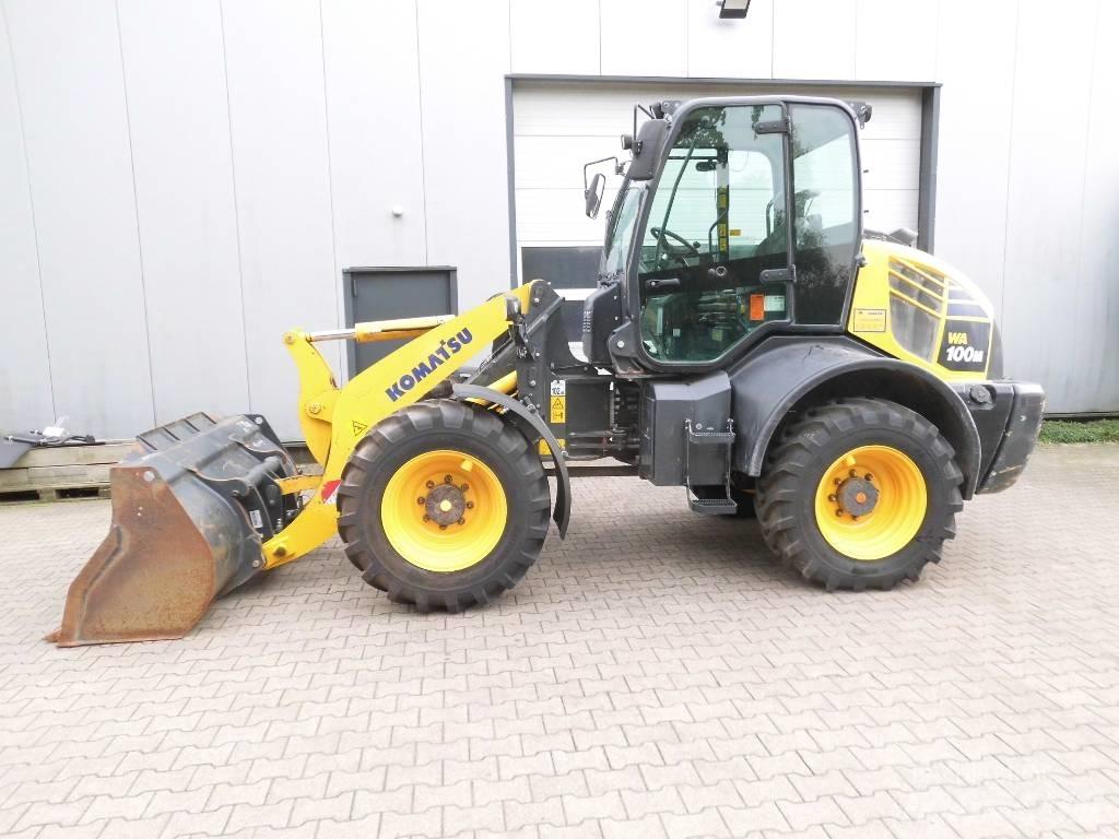 Komatsu WA 100 M-8 Kolesni nakladalci