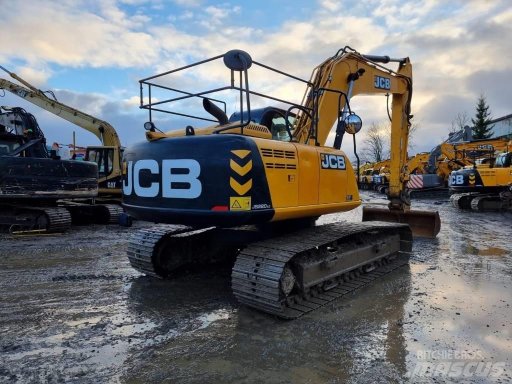 JCB JS 220 LC Bagri goseničarji