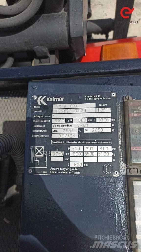 Kalmar ECL6-600 Električni viličarji