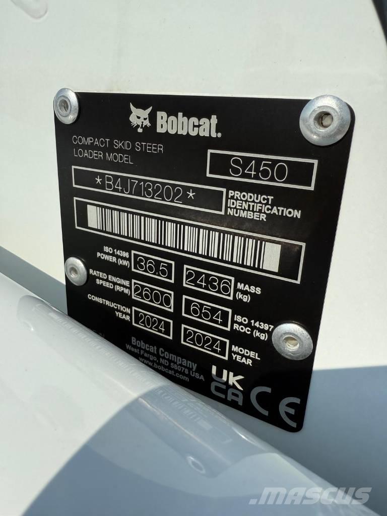 Bobcat S 450 Skid steer mini nakladalci