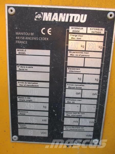 Manitou 170AETJ Zglobne dvižne ploščadi