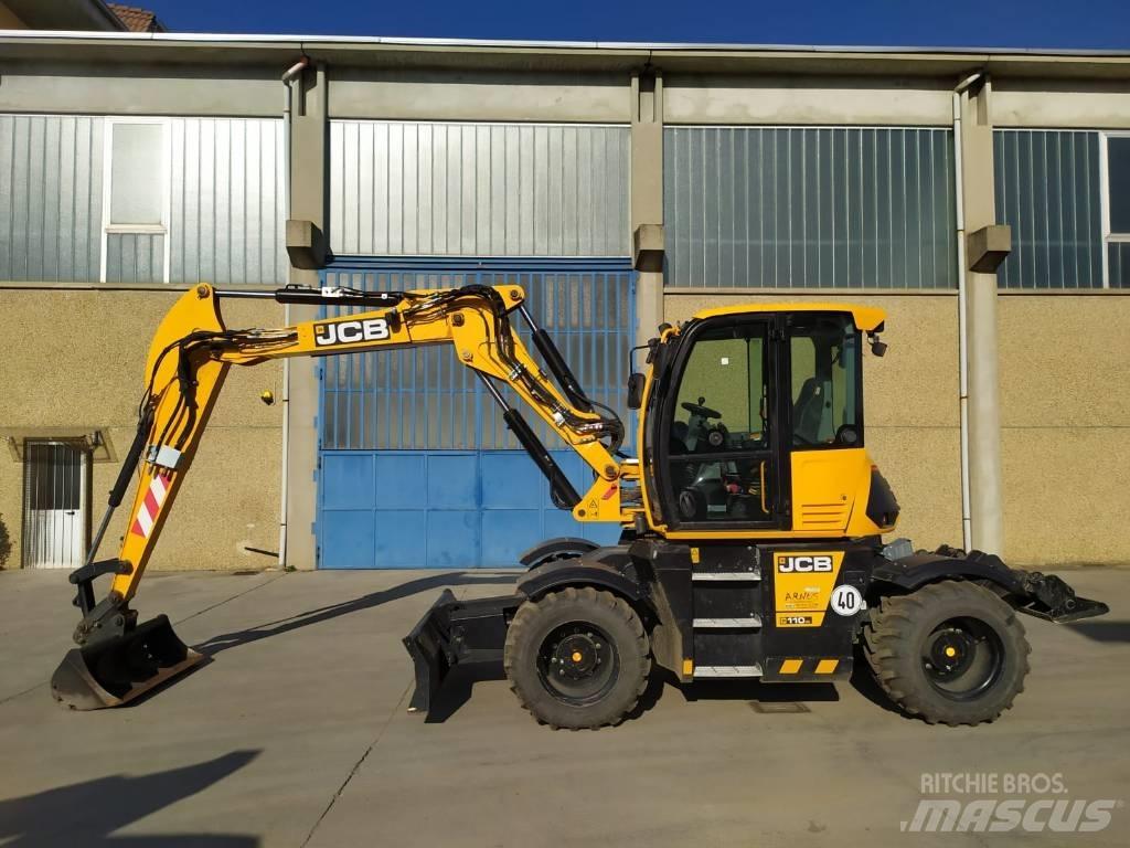 JCB Hydradig Bagri na kolesih