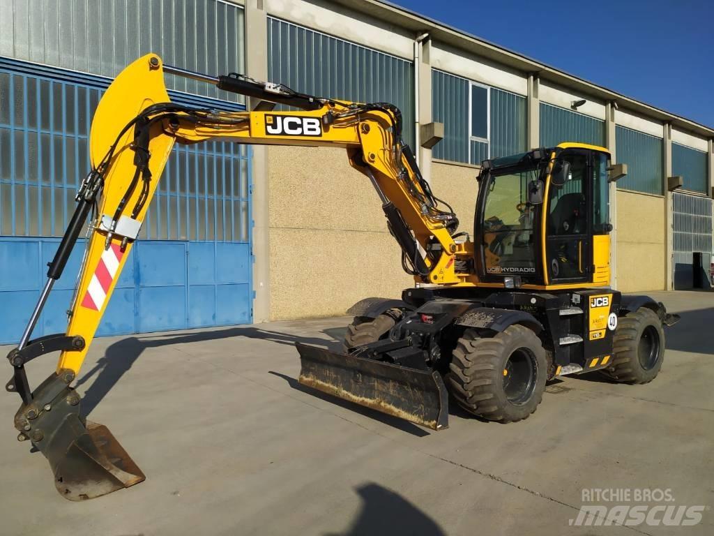 JCB Hydradig Bagri na kolesih