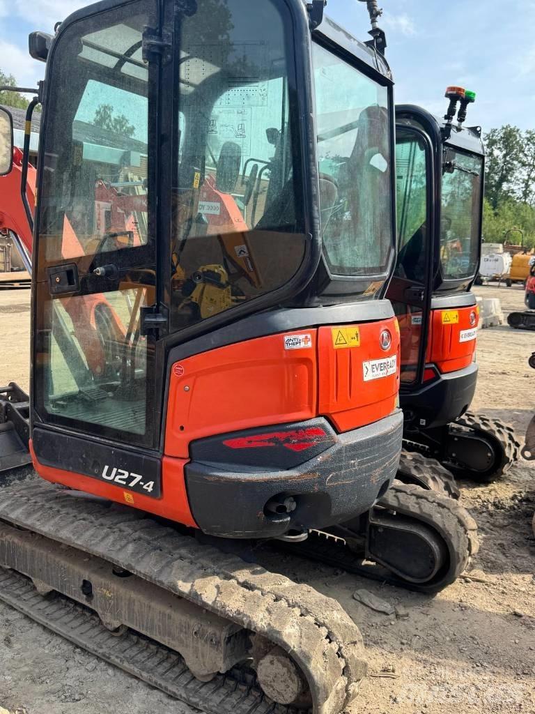 Kubota U 27-4 Mini bagri <7t