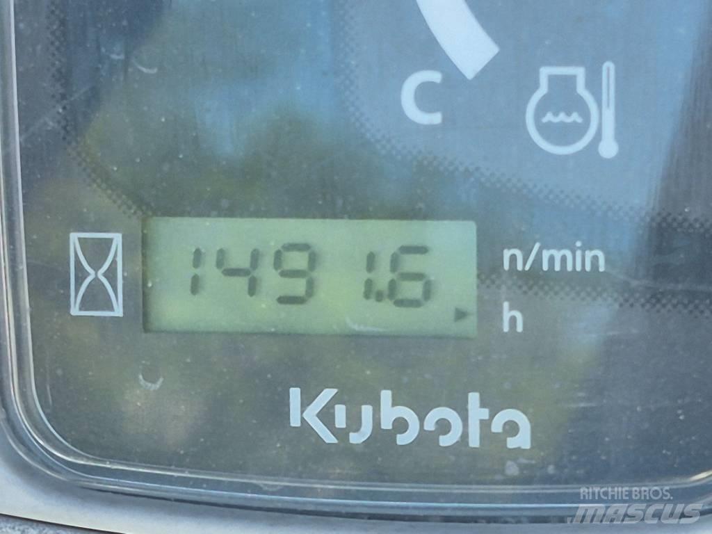 Kubota KX 018-4 Mini bagri <7t