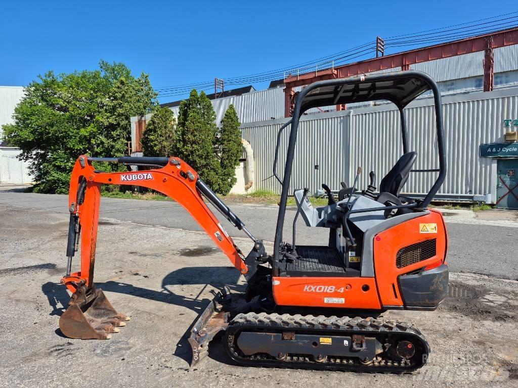 Kubota KX 018-4 Mini bagri <7t
