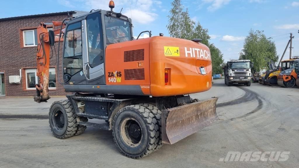 Hitachi ZX 140 W-3 Bagri na kolesih