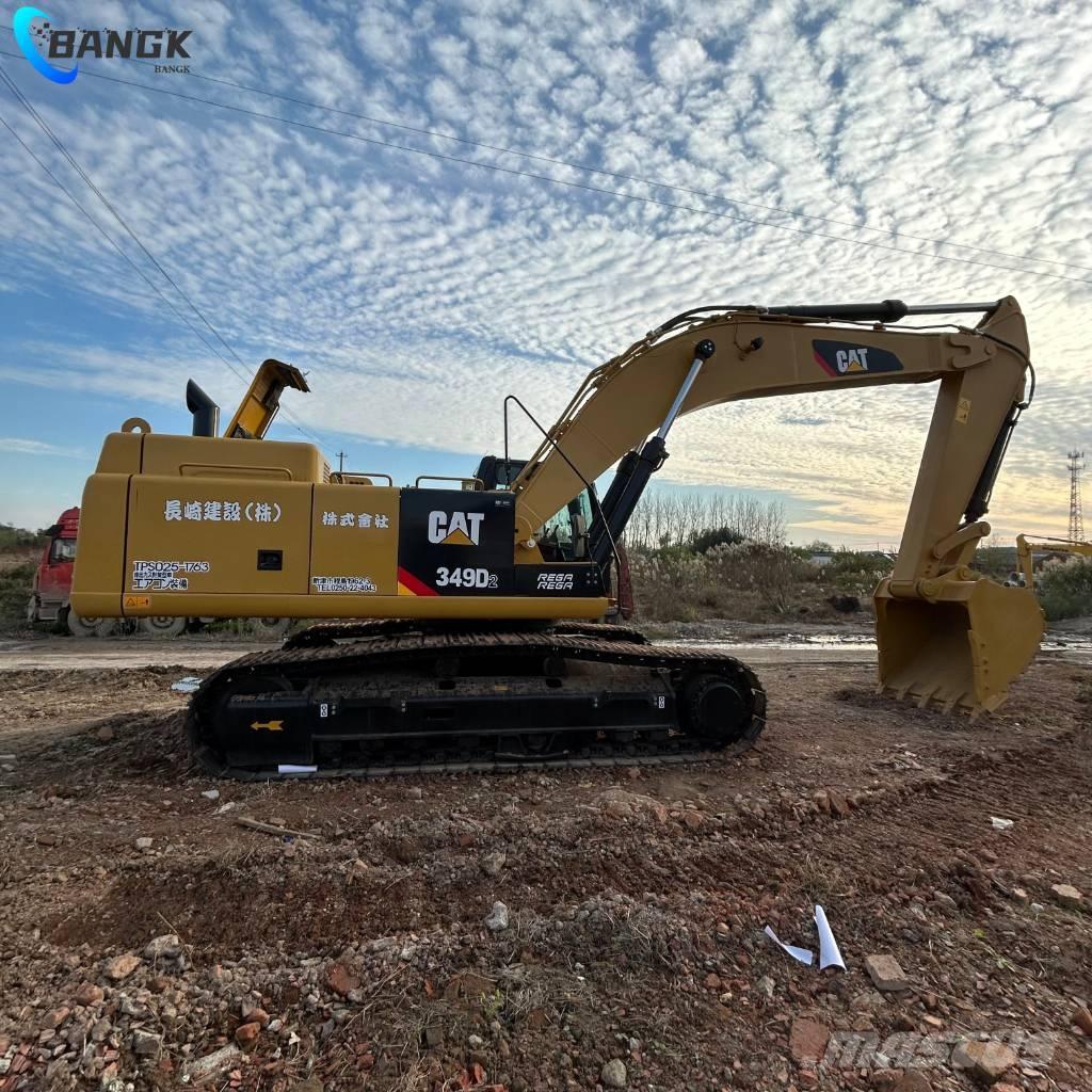 CAT 349D2 Bagri goseničarji