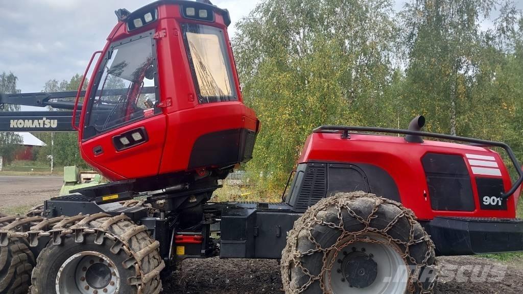 Komatsu 901 Harvesterji