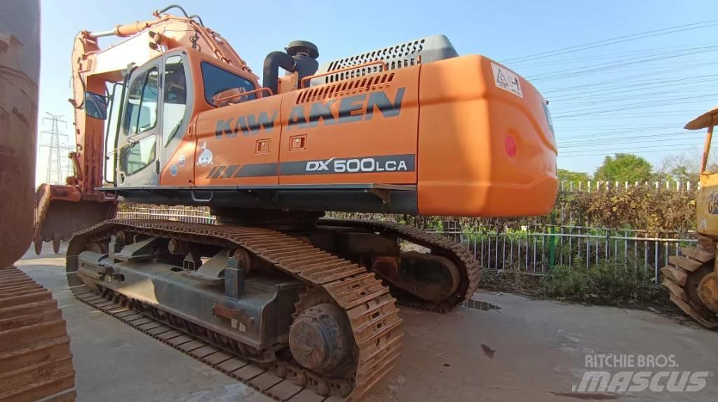 Doosan DX 500 LCA Bagri goseničarji