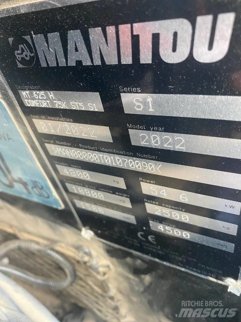 Manitou MT 625 H Teleskopski viličarji