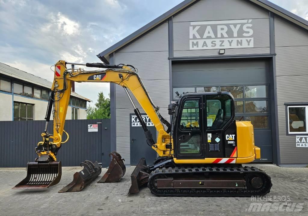 CAT 308 E 2 CR Midi bagri 7t – 12t