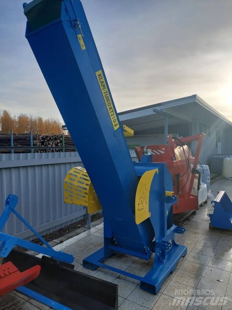 Klapituiko KT 210-3 Cepilniki, lesni drobilci, in žage