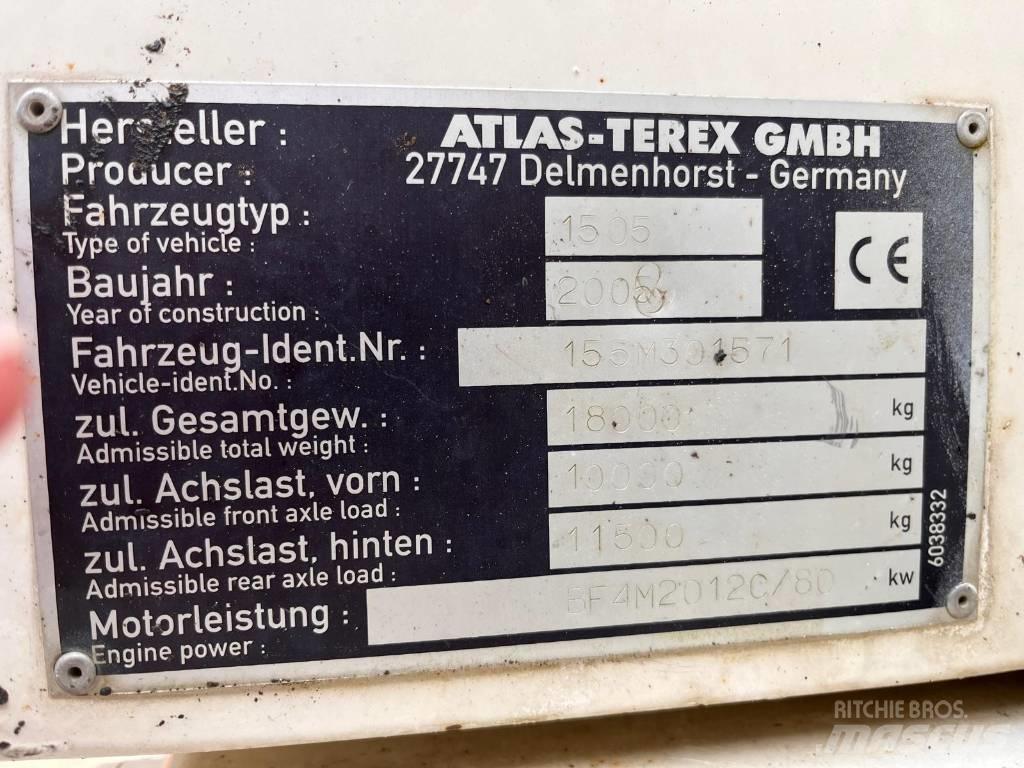 Atlas 1505 M Bagri na kolesih